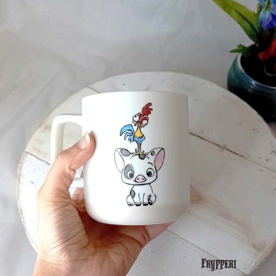 Lilien Porzellan Tazza da Caffè Dipinta a Mano Austria
