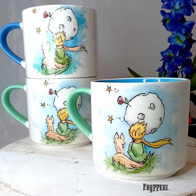 Tazza Dipinta Piccolo Principe Tazza Dipinta Piccolo Principe