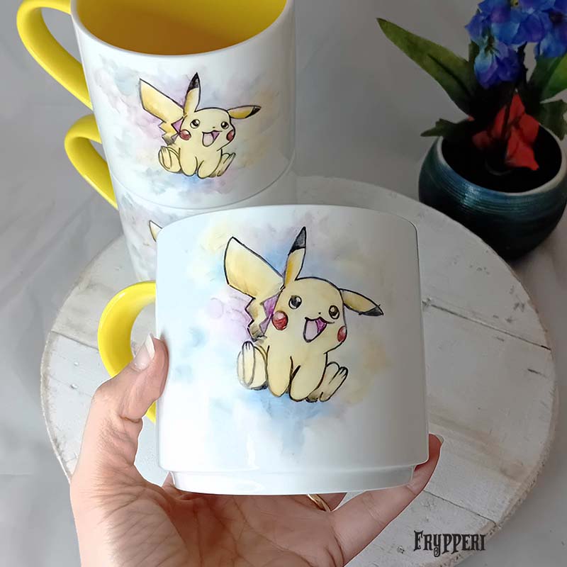 Tazza Dipinta Pikachu