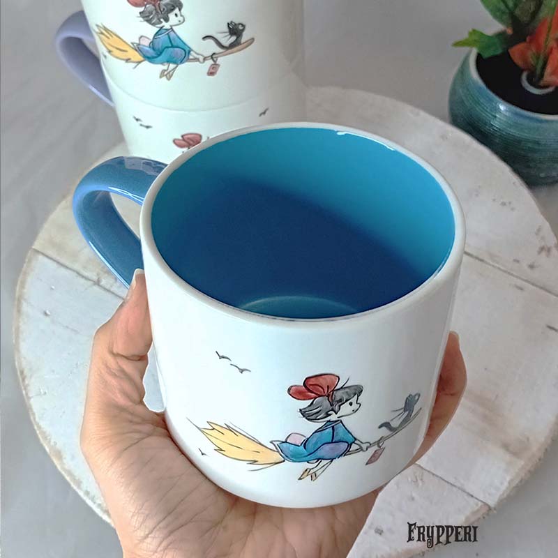 Tazza Dipinta kiki Strega