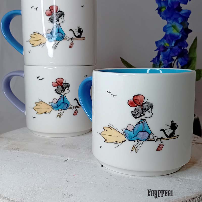 Tazza Dipinta kiki Strega Tazza Dipinta kiki Strega
