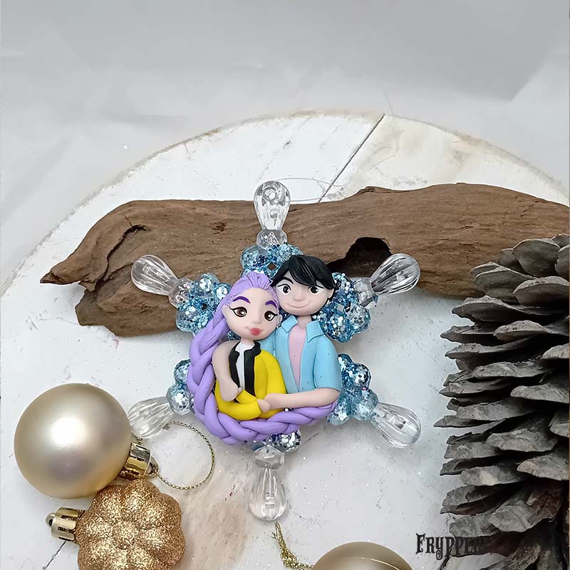 Decorazione Natale Fiocco Rumi Jinu