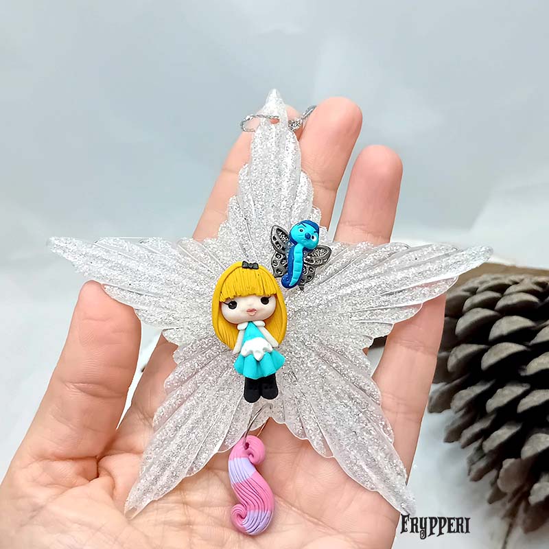 Decorazione Natale Stella Alice