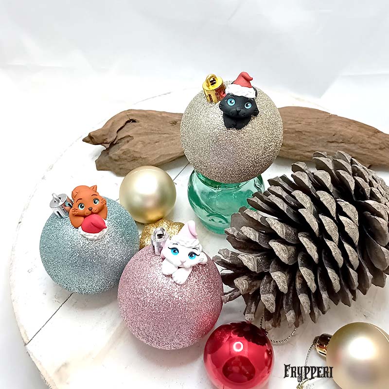 Pallina di Natale Aristogatti Gatto Pallina di Natale Aristogatti Gatto