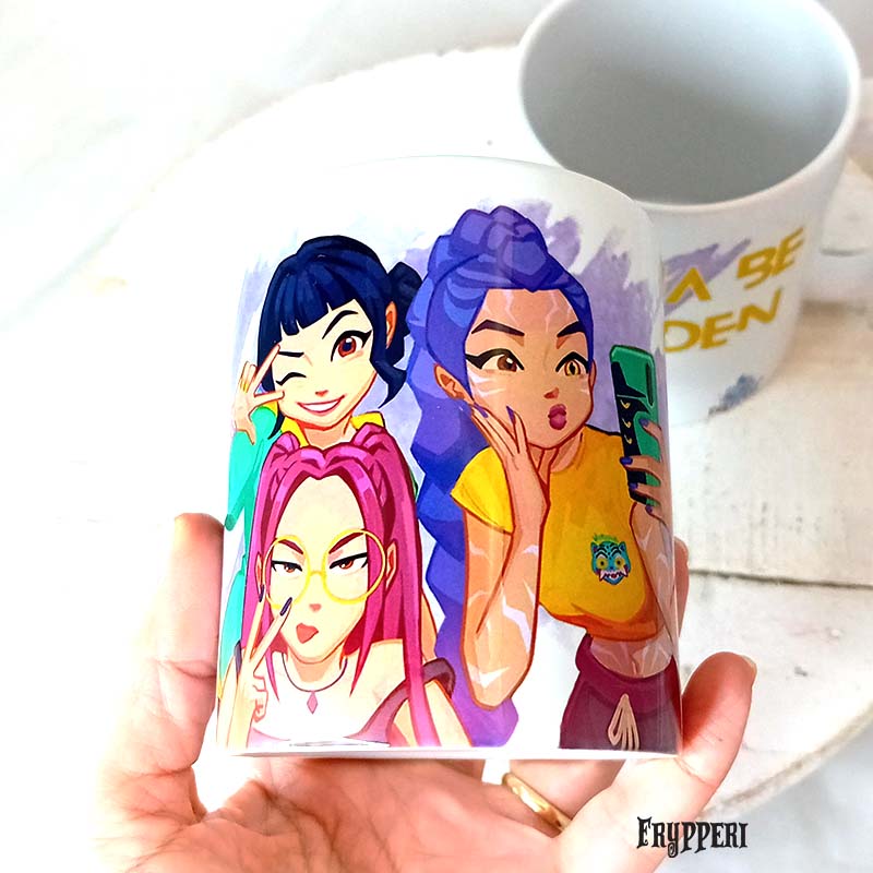 Tazza Kpop Demon Hunter Huntrix