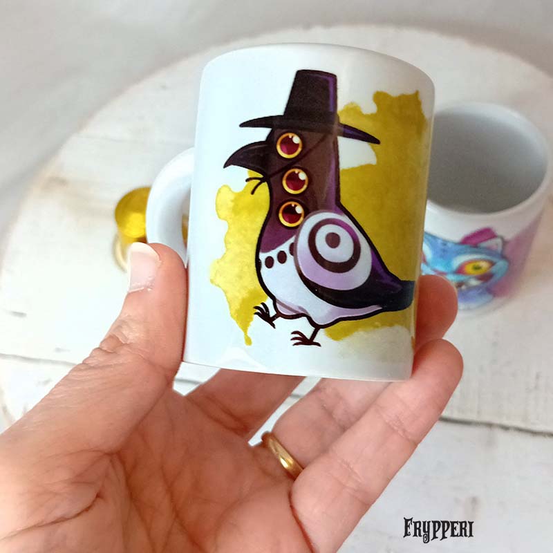 Tazzina caffe Kpop Demon Hunter Corvo