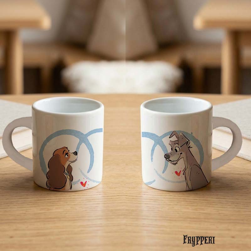 Tazza caffe San Valentino Lilli Vagabondo
