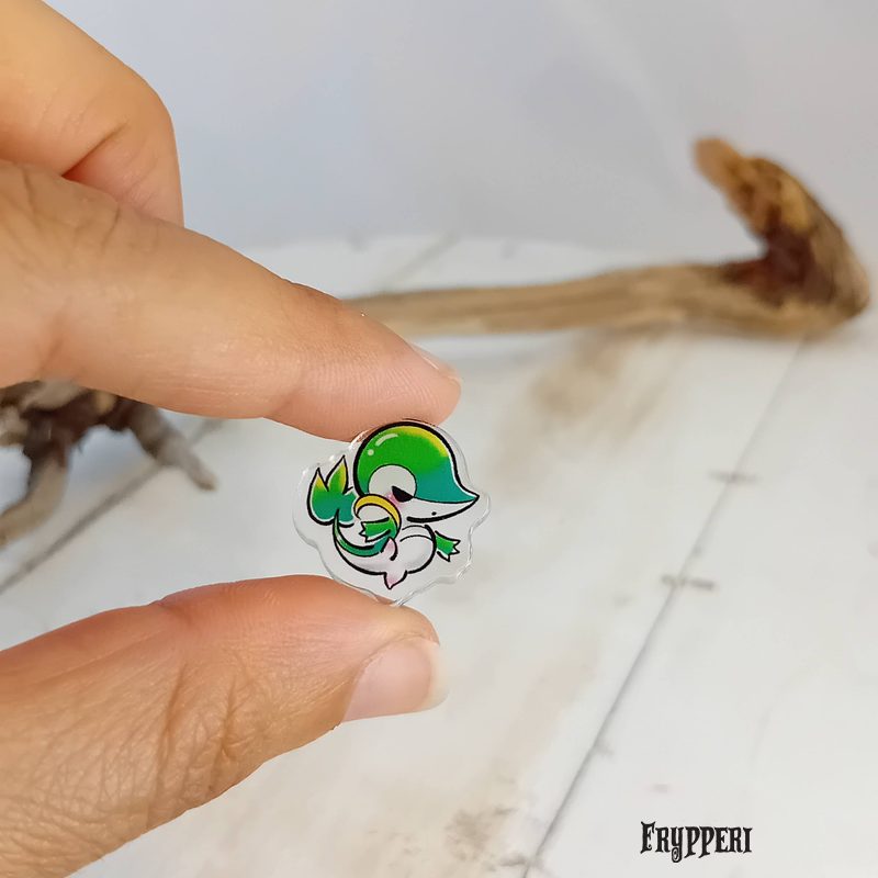 Orecchino Serpifeu acrilico fan art Orecchino Serpifeu acrilico fan art