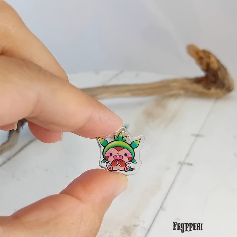 Orecchino Chespin acrilico fan art Orecchino Chespin acrilico fan art