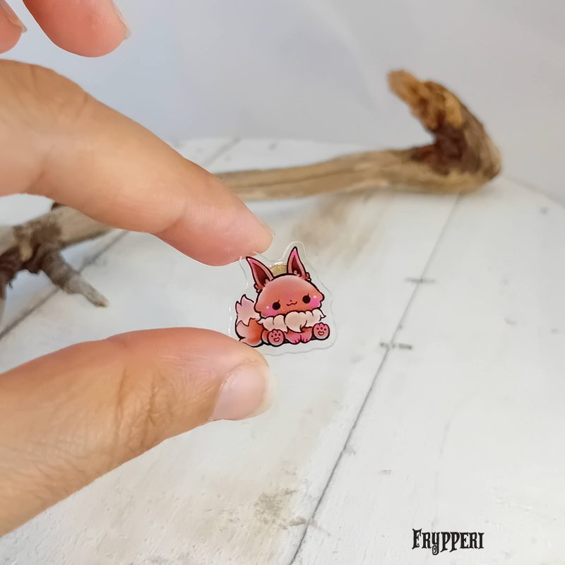 Orecchino Evee acrilico fan art Orecchino Evee acrilico fan art