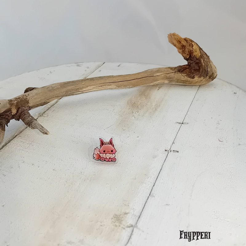 Orecchino Evee acrilico fan art