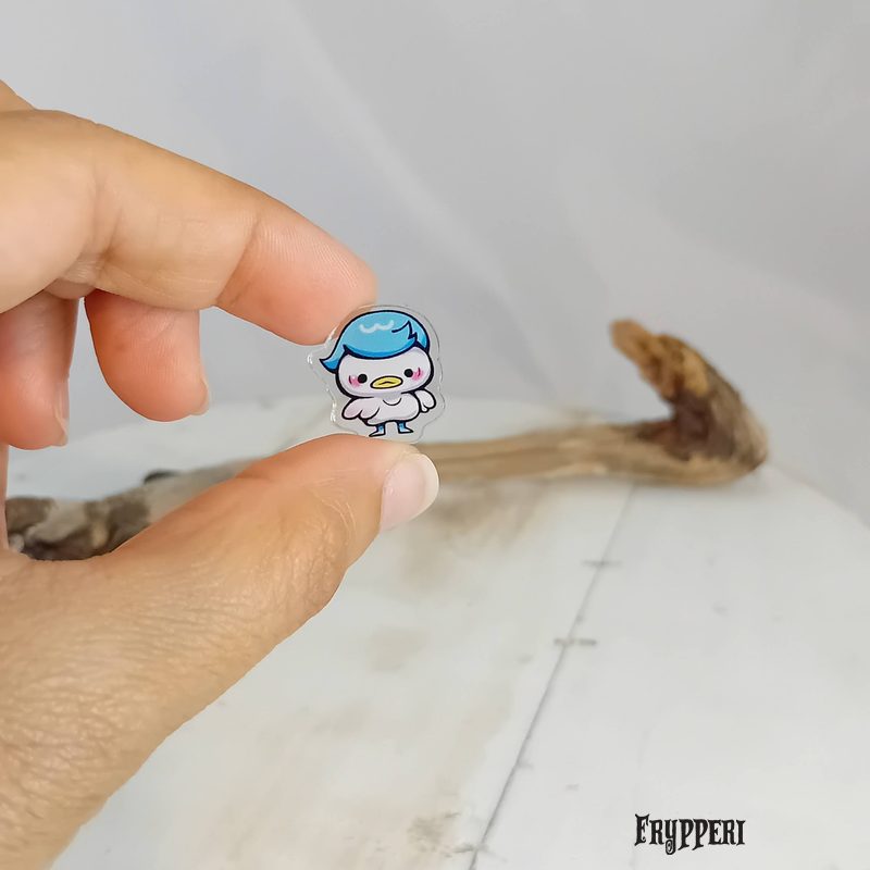 Orecchino Quaxly acrilico fan art