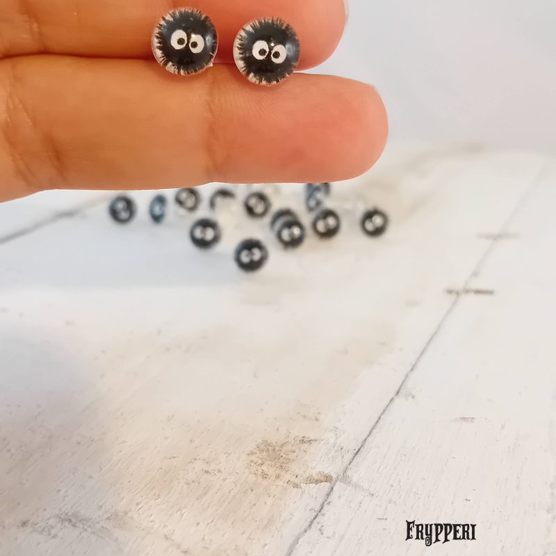 Orecchino Nerini acrilico fan art