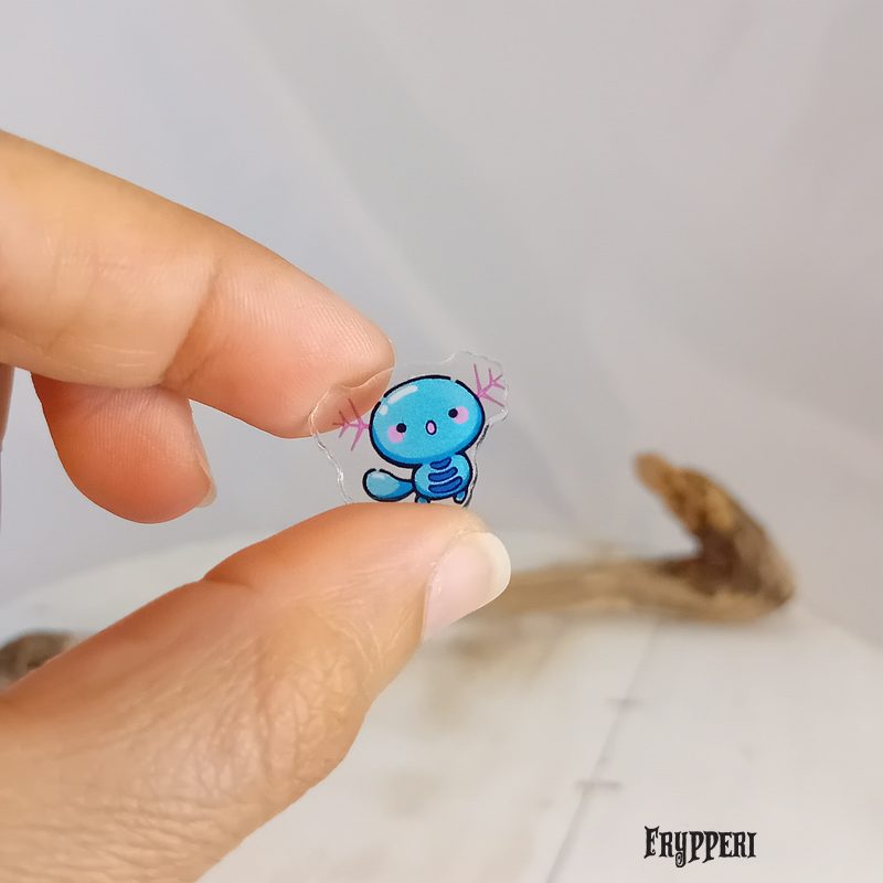 Orecchino Wooper acrilico fan art