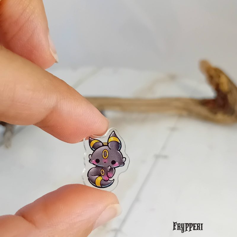 Orecchino Umbreon Chibi acrilico fan art