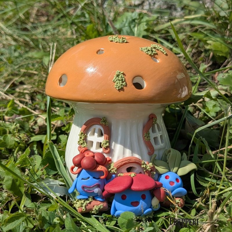 Funghetto luminoso Oddish evoluzioni