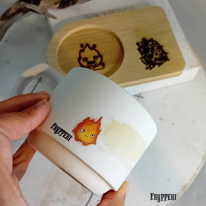 Tazza Vassoio Castello Calcifer