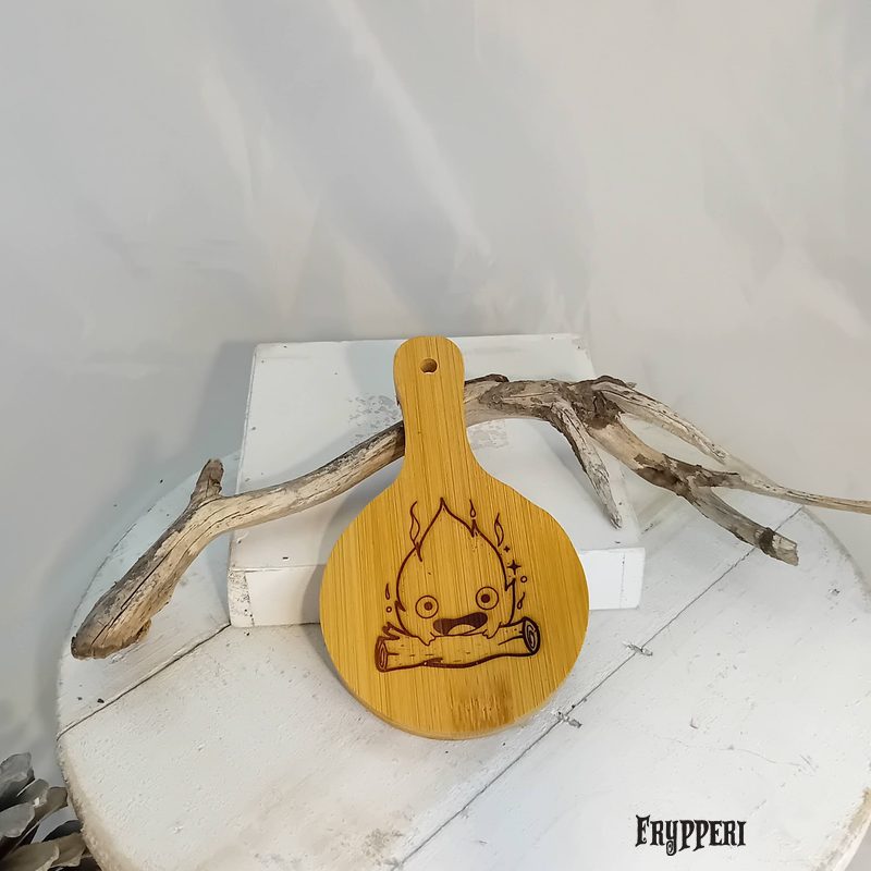Vassoio Bamboo Tondo Fuoco